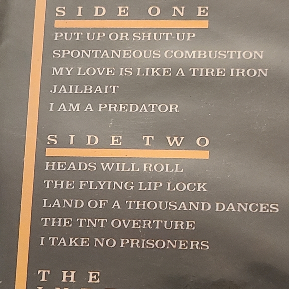 Ted Nugent Intensities in 10 cities. Vintage vinyl. Pristine condition - Picture 7 of 10